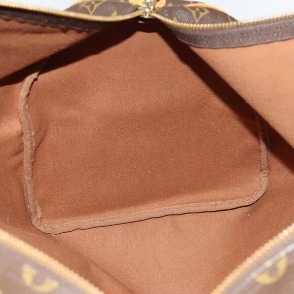 LOUIS VUITTON Monogram Keepall 55 Boston Bag M41424 LV Auth 131775 - Picture 13 of 16